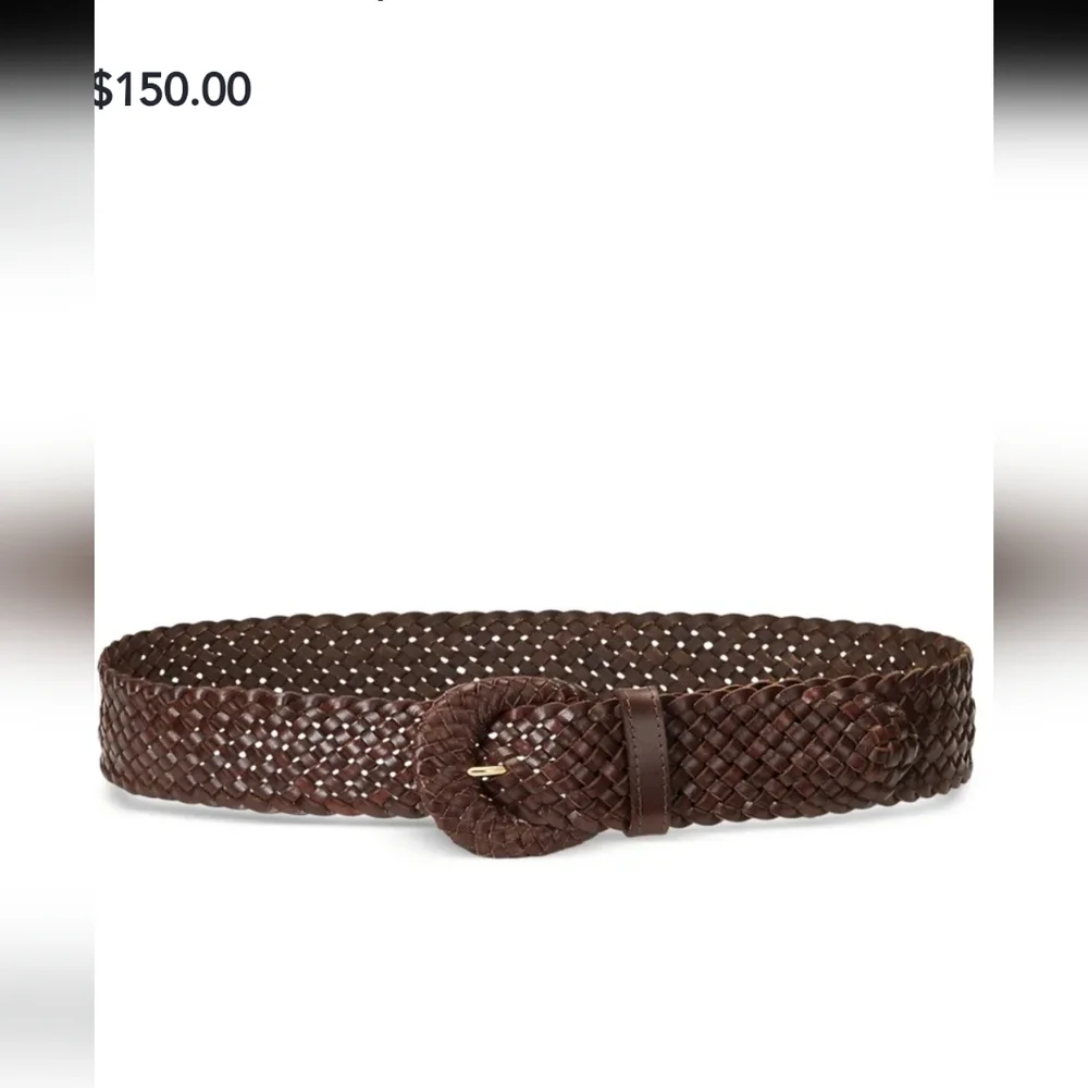 Lauren Ralph Lauren woven leather